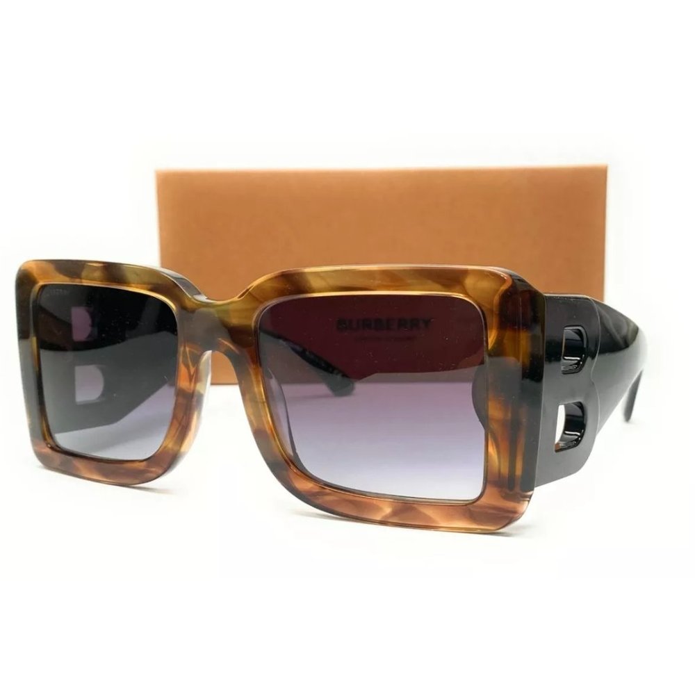 Burberry Women's Brown Grey Gradient Sunglasses! - Picture 1 of 3